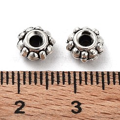 Сплавочные овальные бусины тибетского стиля &nbsp;FIND-A035-07AS