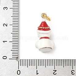 Латунь эмаль подвески&nbsp;KK-H5223-04A-G