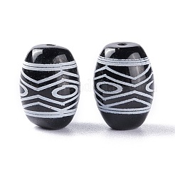 Тибетского стиля бусы дзи&nbsp;TDZI-Z001-17