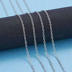 Не тускнеющие 3.28 фут 304 нержавеющая сталь тросовые цепи&nbsp;X-CHS-F007-01P-A