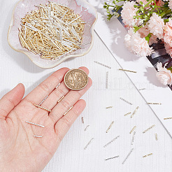 120 шт. 8 вида латунных прямых трубчатых бусин&nbsp;KK-GO0001-53