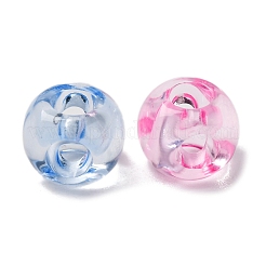 Прозрачные акриловые бусины&nbsp;MACR-F080-05