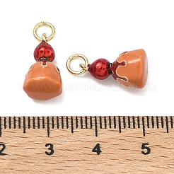 Латунь эмаль подвески&nbsp;KK-F933-19G-01