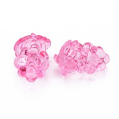 Прозрачные акриловые бусины&nbsp;MACR-S373-78-B