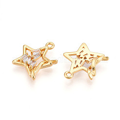 Латунные микро проложить кубического циркония подвески&nbsp;KK-N261-116C-G