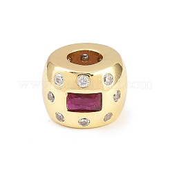 Латунные микро проложить Цирконий Европейский бисером&nbsp;KK-C162-058G