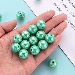 Непрозрачные акриловые бусины&nbsp;MACR-S370-D16mm-24