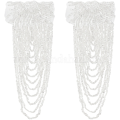 Модные полиэстеровые эполеты с кисточками&nbsp;FIND-WH20012-75A