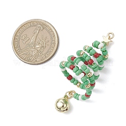 Большие подвески на елку из стеклянного бисера&nbsp;PALLOY-TA00330-02