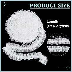 Лента со складками из полиэстера длиной 4 м.&nbsp;OCOR-PH0006-76