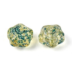 Прозрачные стеклянные бусины пикассо&nbsp;SEED-N012-03A