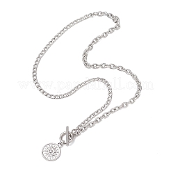 Подвеска в виде солнца из нержавеющей стали 201&nbsp;NJEW-JN05786