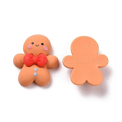 Кабошоны из непрозрачной смолы с рождественской тематикой&nbsp;X-CRES-M013-03