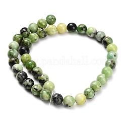 Природные серпантину нитей бисера&nbsp;G-Z110-C04-10mm