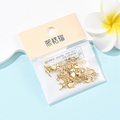 Латунные подвески-розы&nbsp;XGR0164G-105G