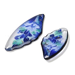 4шт 4 стиля прозрачные подвески из эпоксидной смолы&nbsp;RESI-B032-02A