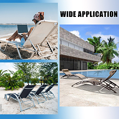 Пластиковый кронштейн для регулировки шезлонга на открытом воздухе&nbsp;FIND-WH0816-005