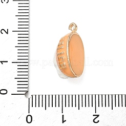 Подвески из эмали и сплава&nbsp;LS-ENAM-F156-05G-03