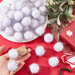 120шт ручной работы diy кукла ремесло помпон пряжа помпоны шары&nbsp;AJEW-SC0003-15A-01
