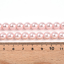 Выпечка из окрашенного перламутрового стекла жемчужные бусинки&nbsp;HY-N002-8mm-A10