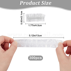 Одноразовая пластиковая крышка для ушей&nbsp;LS-AJEW-WH0042-97