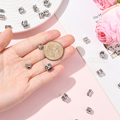 100шт 5 стиля европейские бусины из сплава в тибетском стиле&nbsp;FIND-SP0020-72