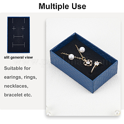 Прямоугольная картонная подарочная коробка&nbsp;LS-CON-WH0087-97