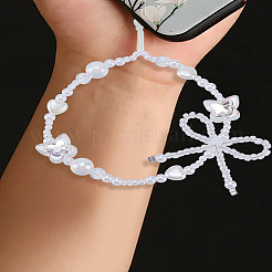 1шт пластиковые перламутровые ремешки для мобильных телефонов для женщин&nbsp;HJEW-LP0001-29