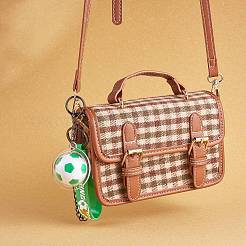 Футбольный брелок прохладный футбольный мяч брелок с вдохновляющими цитатами мини-футбольные мячи командные виды спорта футбольные брелки для мальчиков футбольная вечеринка сувениры игрушки украшения&nbsp;JX297A