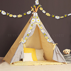 48 шт. 5 аксессуара для украшения из пряжи в виде пчел и подсолнуха&nbsp;DIY-NB0014-86