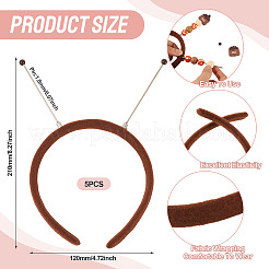 Тканевые и пластиковые резинки для волос&nbsp;OHAR-TAC0020-01D