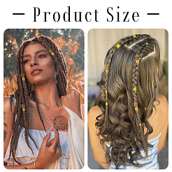 10 шт. бусины для дредов из сплава&nbsp;FIND-TA0008-53A