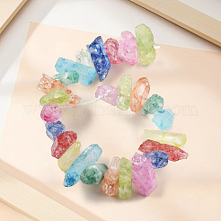 2 нить из натурального окрашенного кварца&nbsp;G-PA0001-77