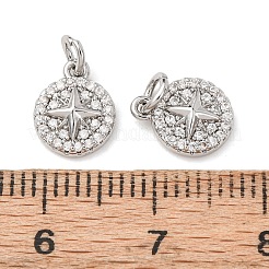 Латунные микро проложить кубического циркония подвески&nbsp;KK-A279-18P