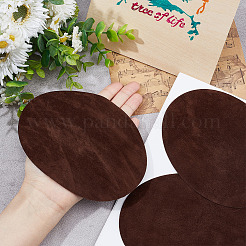 Овальные заплатки гладить/пришивать&nbsp;DIY-WH0387-21E