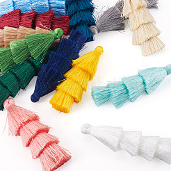 13шт 13 цвета подвески из полиэстера с кисточками&nbsp;FIND-TA0008-98