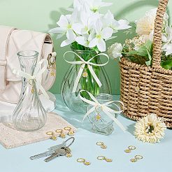 24 шт сплав эмали и железа плетение подвески для волос украшения зажимы&nbsp;OHAR-AB00008