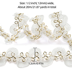 Кружевная отделка из полиэстера для штор&nbsp;OCOR-K007-10B-01