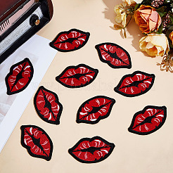 30шт аппликации для губ&nbsp;DIY-MA0006-82