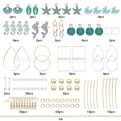Наборы для изготовления сережек с подвесками своими руками&nbsp;DIY-SC0001-81G