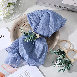 6 шт. ПВХ кольца для салфеток в виде листьев&nbsp;AJEW-GF0011-03A