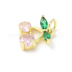 Латунные микро проложить кубического циркония подвески&nbsp;KK-Z101-06G