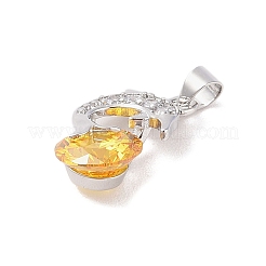 Стойки обшивки латунь микро проложить Циркон подвеску&nbsp;ZIRC-I066-01P-01