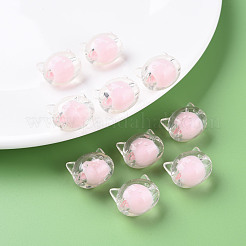 Прозрачные акриловые бусины&nbsp;MACR-S373-115-B07