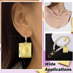 15шт 3 стиля латунные подвески-медальоны&nbsp;FIND-CJ0004-73