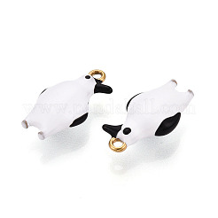 Подвески из нержавеющей стали 304 с эмалью&nbsp;STAS-N124-12G