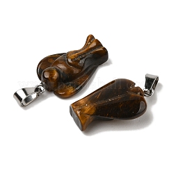 Природных тигровый глаз подвески&nbsp;G-B127-10P-12
