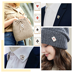 12 шт. 4 стиля игральных карт&nbsp;ENAM-PH0003-30