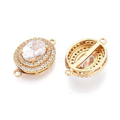 Латунные подвески из прозрачного кубического циркония&nbsp;KK-N284-18G