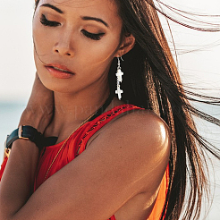 1 нить натуральных бусин из ракушек трохид/трохус&nbsp;SSHEL-GA0001-17